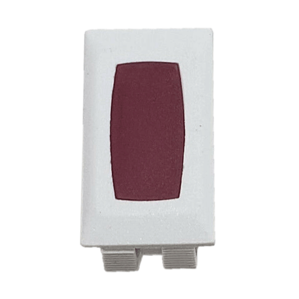 Sigma Switches 14V Red Indicator Light with White Trim : EP-1Z12UR-WHT