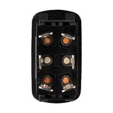 Sigma Switches Momentary ON / OFF / Momentary ON DPDT Replacement Switch, Black : EP-260S1BB-BLK