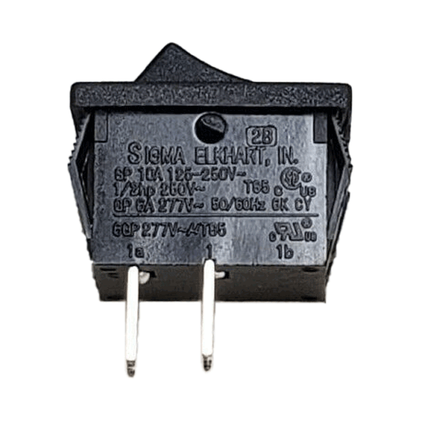Sigma Switches Mini ON/OFF Switch, Black : EP-2B18-BLK