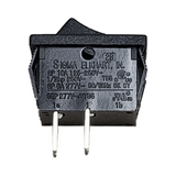 Sigma Switches Mini ON/OFF Switch, Black : EP-2B18-BLK