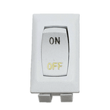 Sigma Switches Labeled ON/OFF Switch Single Pole Single Throw, White : EP-315G-WHT