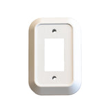 Sigma Switches Bezel/Spacer for Single Switch, White : EP-810001-WHT