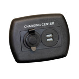 Sigma Switches Dual USB Port with 12V Socket, Black : EP-A0264-BLK
