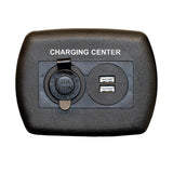Sigma Switches Dual USB Port with 12V Socket, Black : EP-A0264-BLK