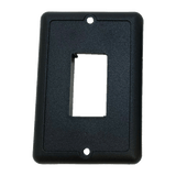 Sigma Switches Mounting plate for 129/260 Switch with Gasket, Black : EP-SP016915-BLK