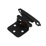 Global Link Self Closing Cabinet Hinge, Black : H-C86-BLK