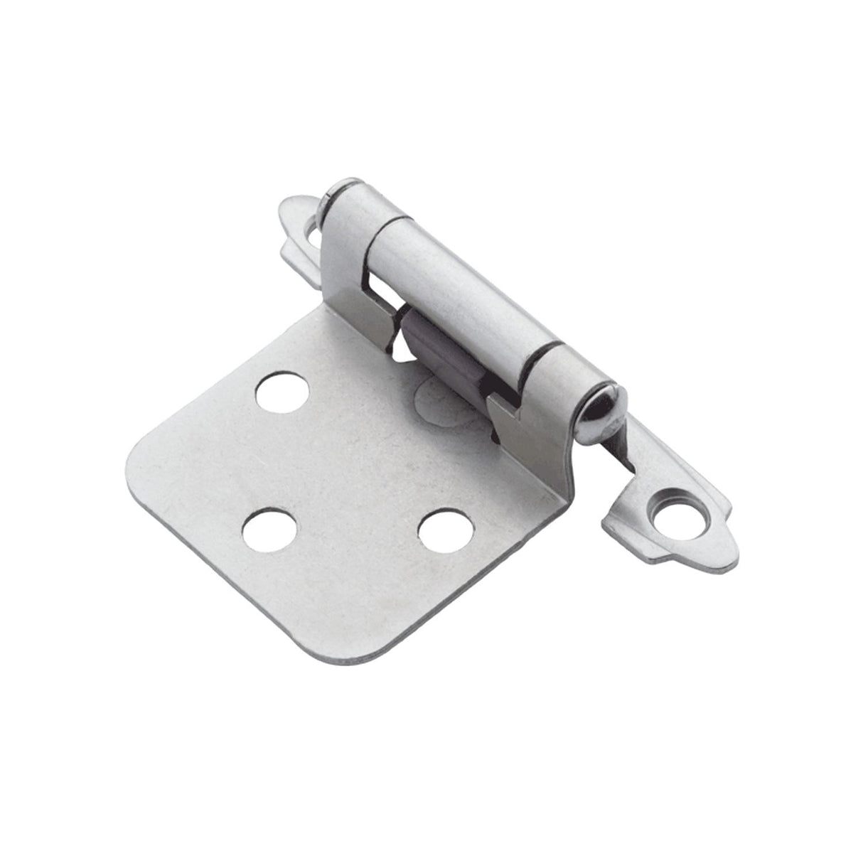 Global Link Self Closing Cabinet Hinge, Satin Nickel : H-C86-SN