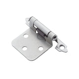 Global Link Self Closing Cabinet Hinge, Satin Nickel : H-C86-SN