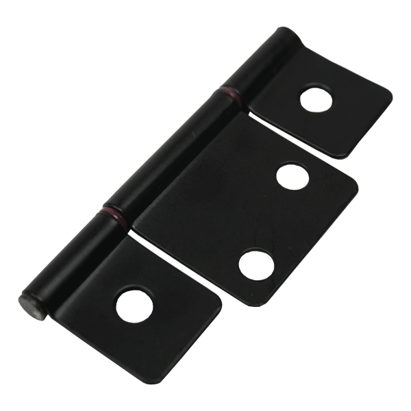 Global Link Oversized Three Leaf Non-Mortise Door Hinge, Matte Black : H-D1310-MB