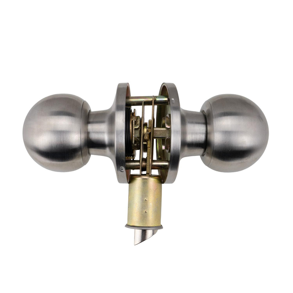 Global Link RV Interior Ball Style Passage Lockset, Stainless Steel : LSB-R2-SS