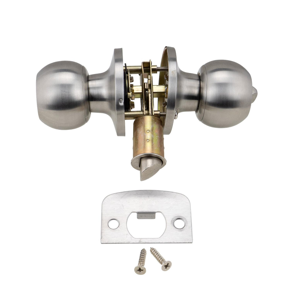 Global Link RV Interior Ball Style Privacy Lockset, Stainless Steel : LSB-R3-SS