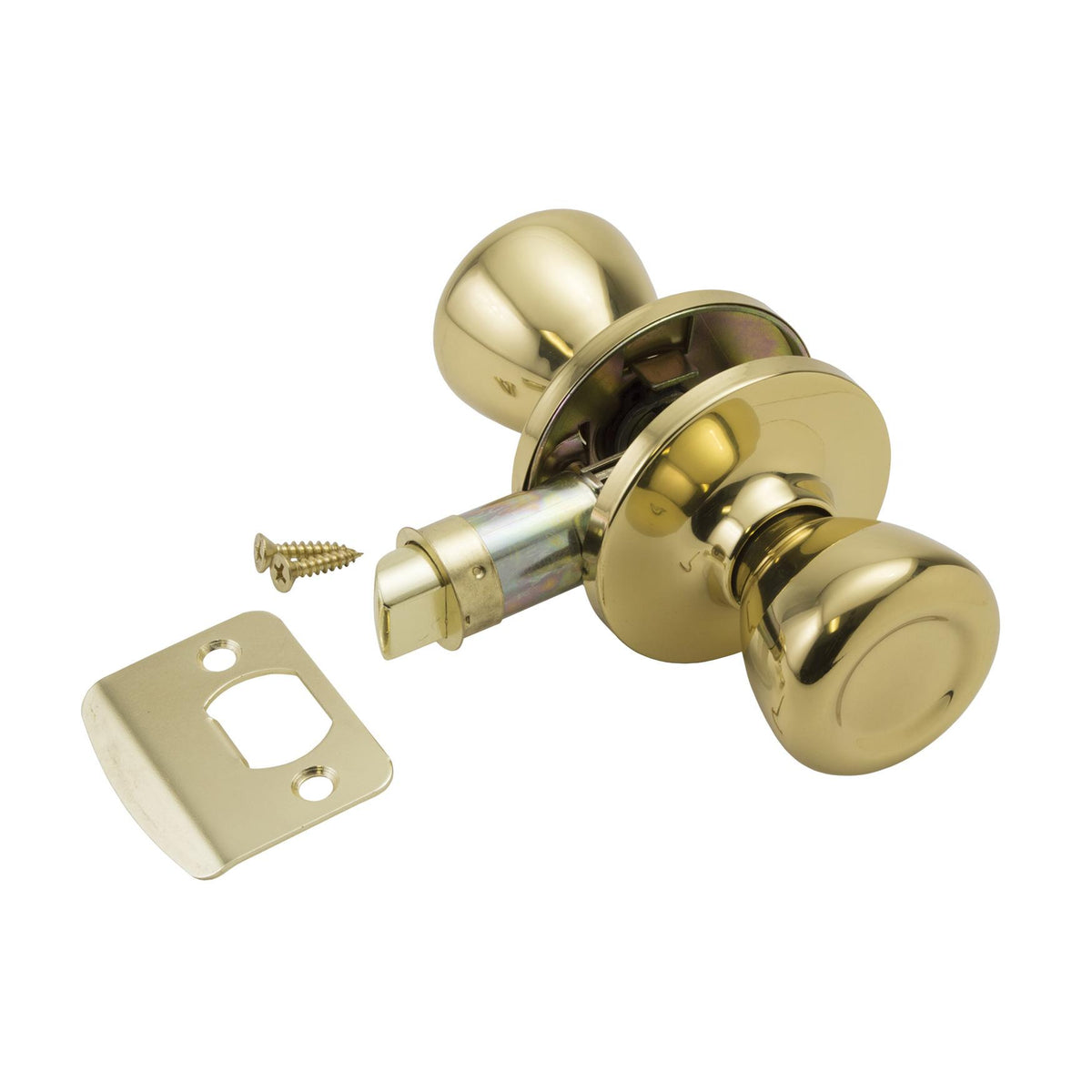 Global Link RV Interior Passage Door Knob, Brass : LSK-C2-B-1PK