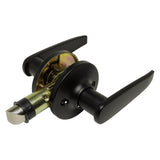 Global Link RV Interior Lever Style Passage Lockset, Matte Black : LSL-707PS-MB-1PK