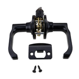 Global Link RV Interior Non-Locking Lever Set, Matte Black : LSL-806PS-MB