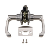 Global Link RV Interior Locking Lever Set, Brushed Satin Nickel : LSL-806PV-BSN