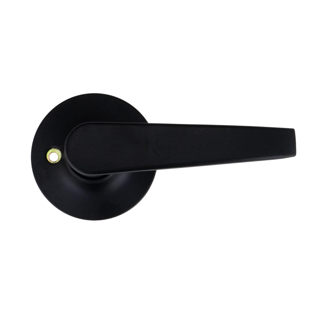 Global Link Aluminum RV Interior Lever Style Passage Lockset, Matte Black : LSL-909PSAL-MB