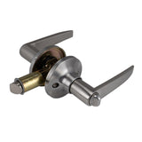 Global Link Aluminum RV Interior Lever Style Privacy Lockset, Brushed Satin Nickel : LSL-909PVAL-BSN