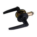 Global Link Aluminum RV Interior Lever Style Privacy Lockset, Matte Black : LSL-909PVAL-MB