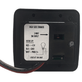 Black Dimmer Switch with Power Switch & Light Level Adjuster : LT-DIMMER-BLK