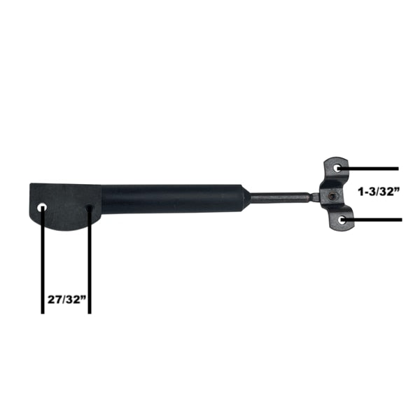 Global Link 6" Metal/Plastic Spring Loaded Cabinet Door Support : MH-CS558-AC