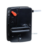 Global Link Motor Coach Entry Lock, Remote Rotary Module, Longer Dead Bolt, 1/2" Off-set Connecting Rod, Black Powder Coat : MRL-41210-2006-1PK
