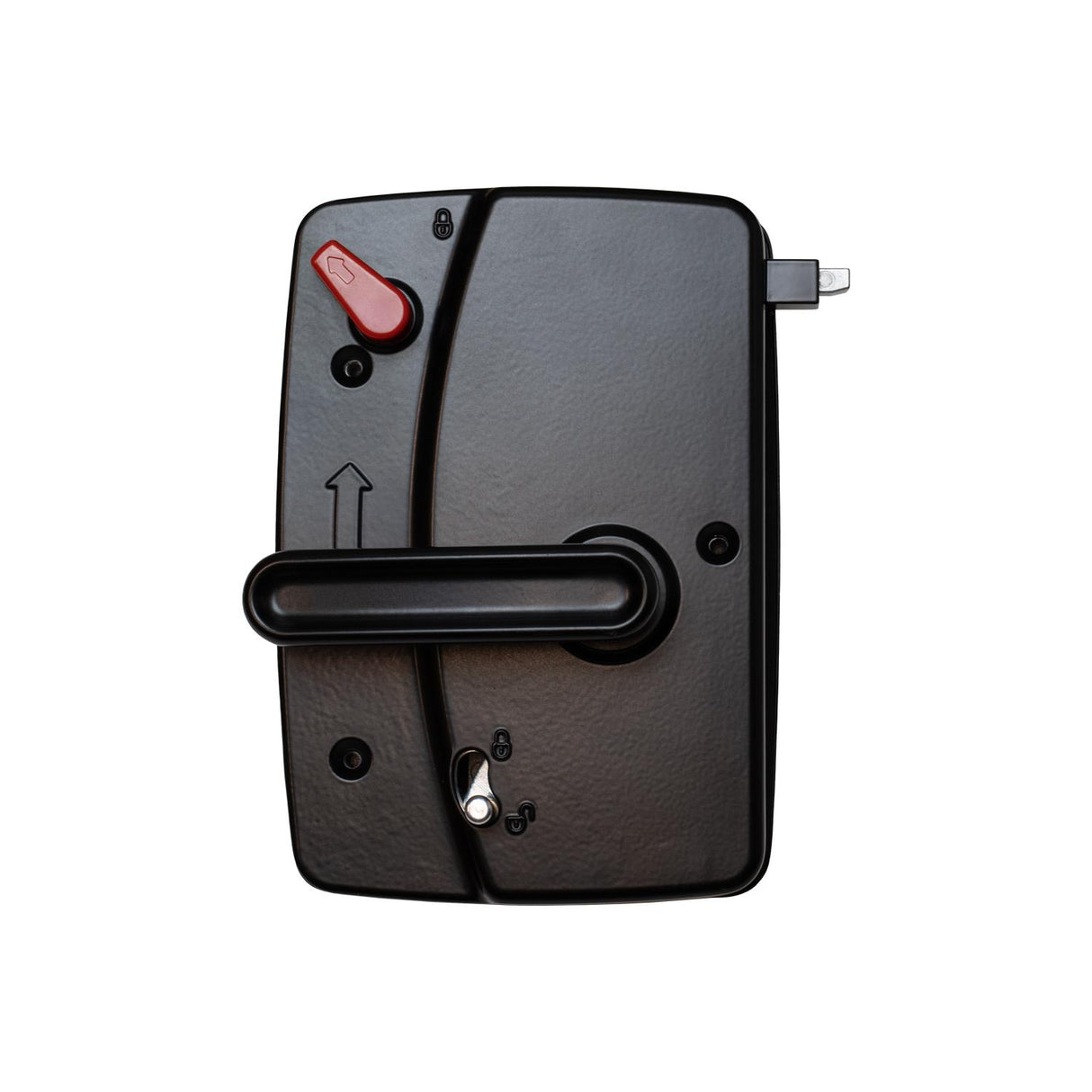 Global Link Motor Coach, Entry Door, Rotary Style Lock, Direct Link, Black Powder Coat : MRL-41510-2006-1PK