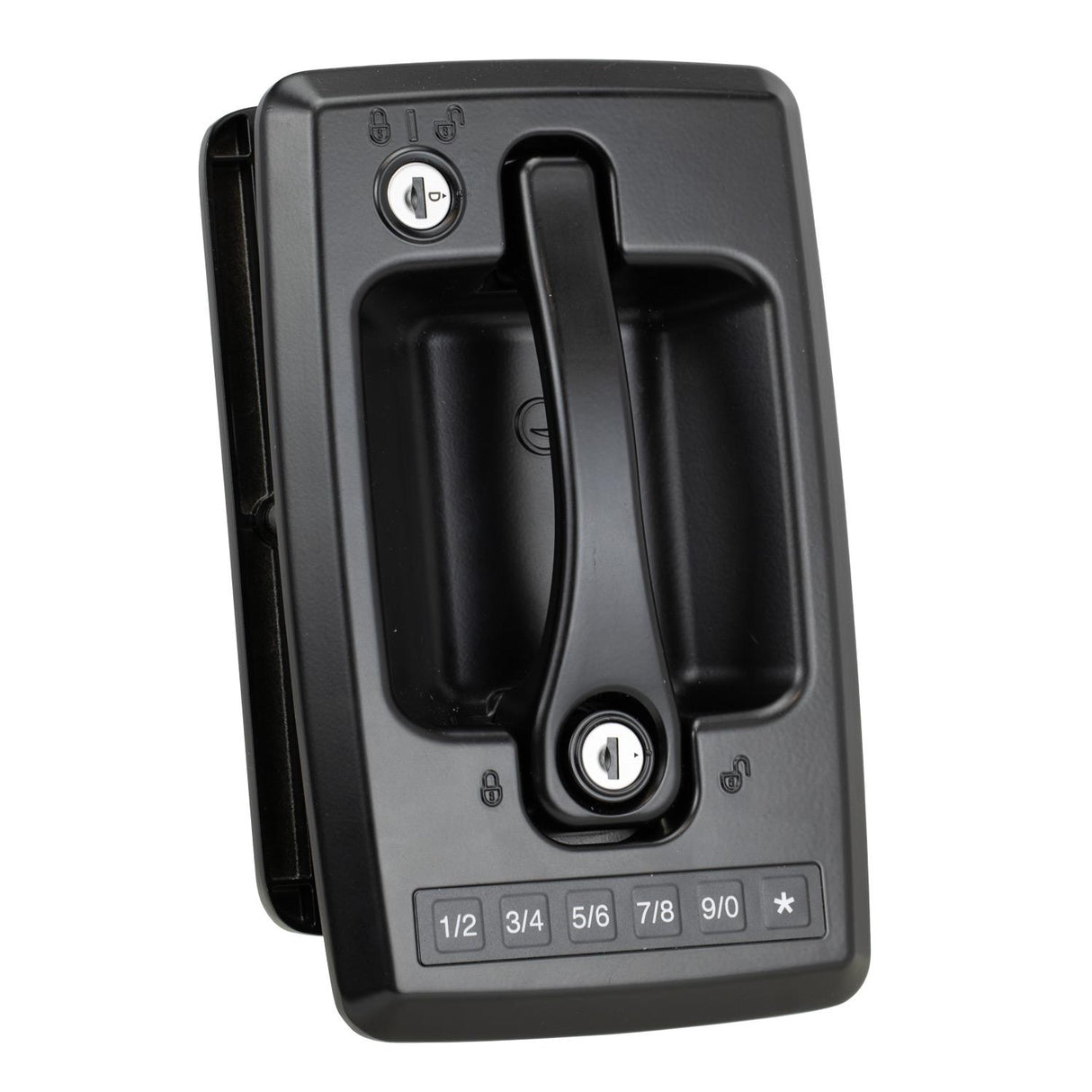 Global Link Ultra Pro ES Bluetooth Motor Coach Entry Lock with Direct Rotary Module, Black Powder Coat : MRLBT-42560-2006-1PK