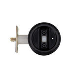 Global Link Pocket Door Privacy Lock for 1-3/8" Thick Door, Black : PDH-DL1521-BLK