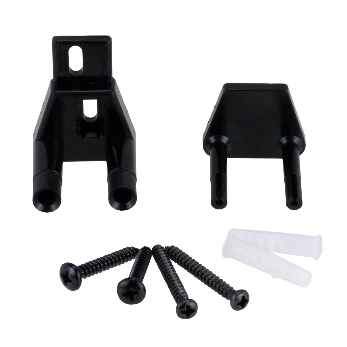 Global Link Pocket Door Hardware Guide for 1-1/8" to 1-3/4" Door, Black : PDH-G12-BLK