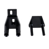 Global Link Pocket Door Hardware Guide for 1-1/8" to 1-3/4" Door, Black : PDH-G12-BLK