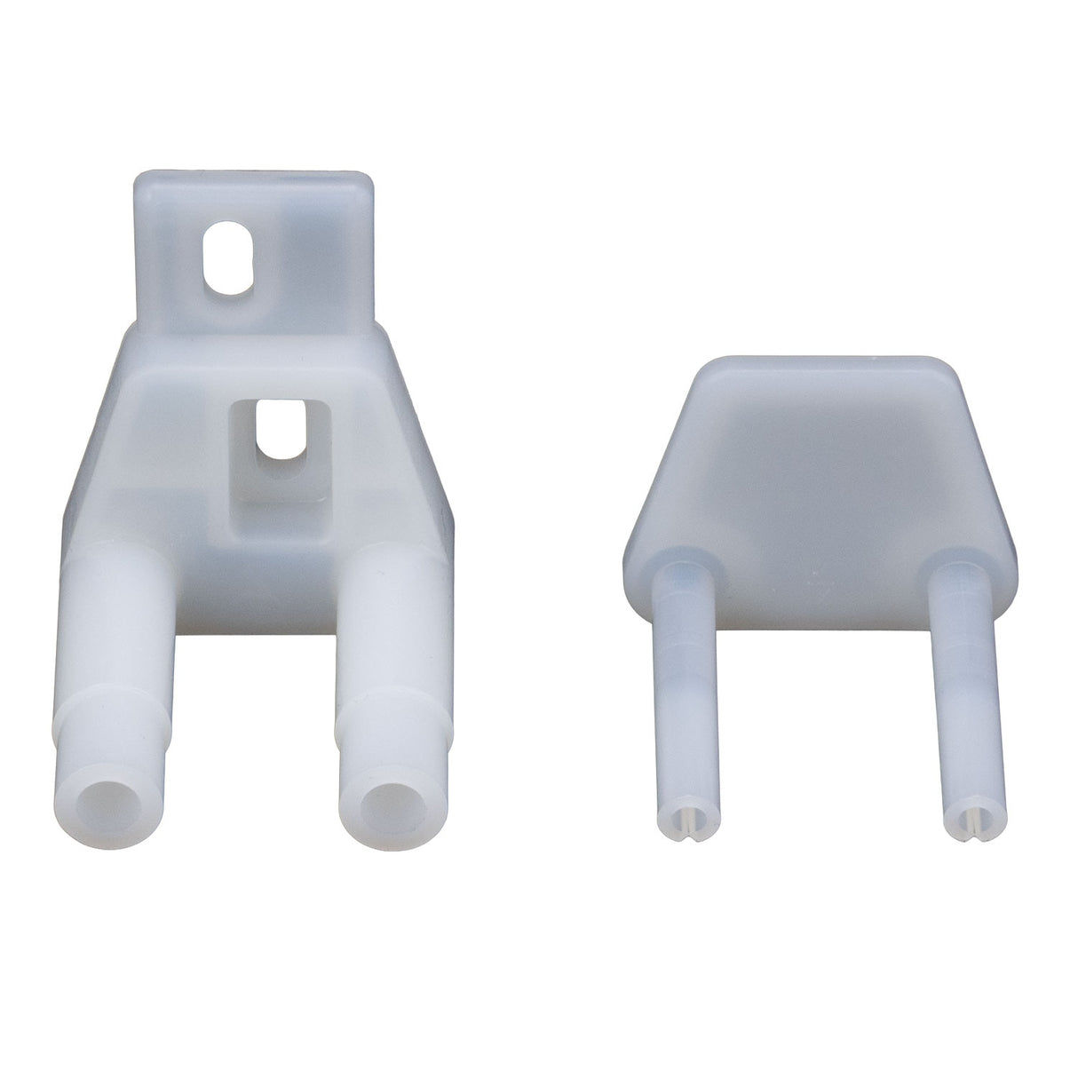 Global Link Pocket Door Hardware Guide for 1-1/8" to 1-3/4" Door, White : PDH-G12-WHT
