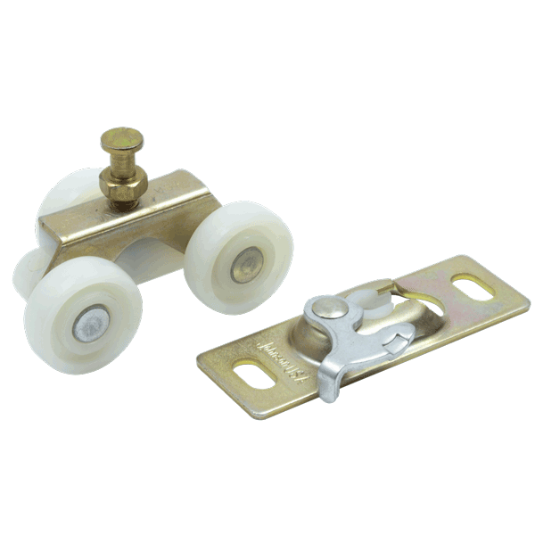 Global Link Pocket Door Hardware Hanger, 1" Nylon Wheels : PDH-H1120