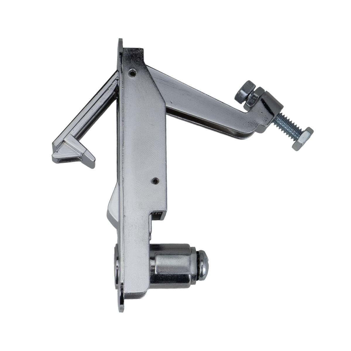 Global Link Pivot Latch, Long Body, Long Arm, Locking, with 308 Key Code, Polished Chrome : PL-LLL-10214-PC-1PK