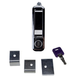 Global Link Pivot Latch, Long Body, Long Arm, Locking, with 308 Key Code, Polished Chrome : PL-LLL-10214-PC-1PK