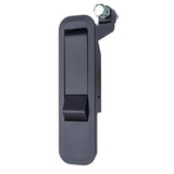 Global Link Pivot Latch, Long Body, Long Arm, Non-Locking, Black Powder Coat : PL-LLN-10213-2006-1PK