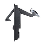 Global Link Pivot Latch, Long Body, Long Arm, Non-Locking, Black Powder Coat : PL-LLN-10213-2006-1PK