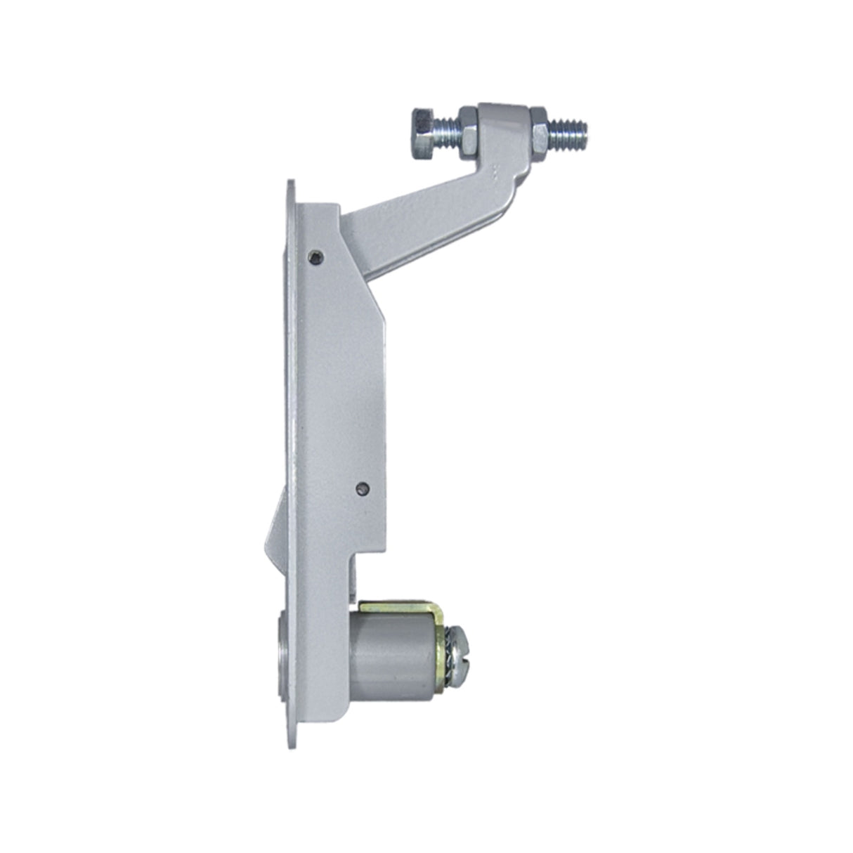 Global Link Pivot Latch, Long Body, Short Arm, Locking, With 308 Key Code, Silver Powder Coat : PL-LSL-10212-3000-1PK
