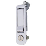 Global Link Pivot Latch, Long Body, Short Arm, Locking, With 308 Key Code, Polished Chrome : PL-LSL-10212-PC-1PK