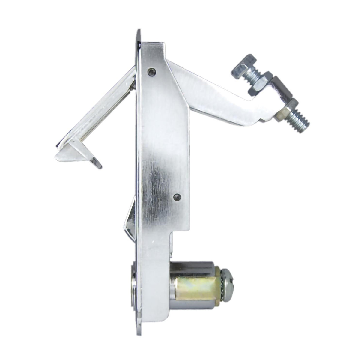 Global Link Pivot Latch, Long Body, Short Arm, Locking, With 308 Key Code, Polished Chrome : PL-LSL-10212-PC-1PK