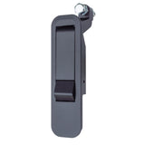 Global Link Pivot Latch, Long Body, Short Arm, Non-Locking, Black Powder Coat : PL-LSN-10206-2006-1PK
