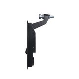 Global Link Pivot Latch, Long Body, Short Arm, Non-Locking, Black Powder Coat : PL-LSN-10206-2006-1PK
