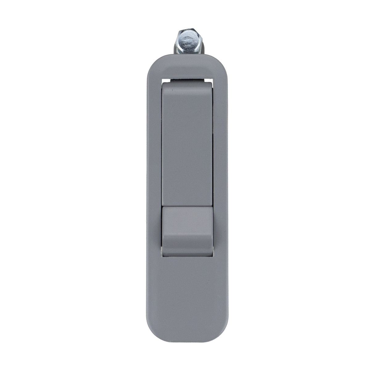 Global Link Pivot Latch, Long Body, Short Arm, Gray Powder Coat : PL-LSN-10206-3000-1PK