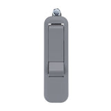 Global Link Pivot Latch, Long Body, Short Arm, Gray Powder Coat : PL-LSN-10206-3000-1PK