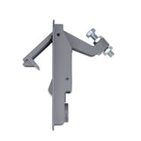 Global Link Pivot Latch, Long Body, Short Arm, Gray Powder Coat : PL-LSN-10206-3000-1PK