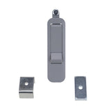 Global Link Pivot Latch, Long Body, Short Arm, Gray Powder Coat : PL-LSN-10206-3000-1PK
