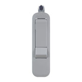 PL-LSN-10206-3000 Non-Locking Pivot Latch, Long Body, Long Arm, Silver Powder Coat : PL-LSN-10206-3000