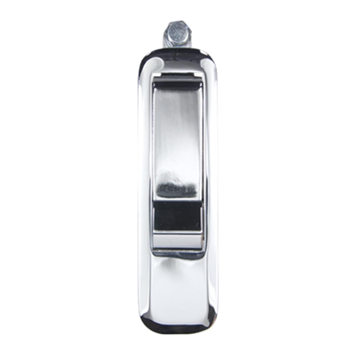 Global Link Non-Locking Pivot Latch, Long Body, Short Arm, Polished Chrome : PL-LSN-10206-PC