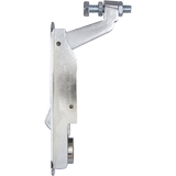 Global Link Non-Locking Pivot Latch, Long Body, Short Arm, Polished Chrome : PL-LSN-10206-PC