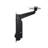 Global Link Pivot Latch, Short Body, Long Arm, Non-Locking, Black Powder Coat : PL-SLN-10205-2006
