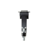 Global Link Pivot Latch, Short Body, Long Arm, Non-Locking, Black Powder Coat : PL-SLN-10205-2006
